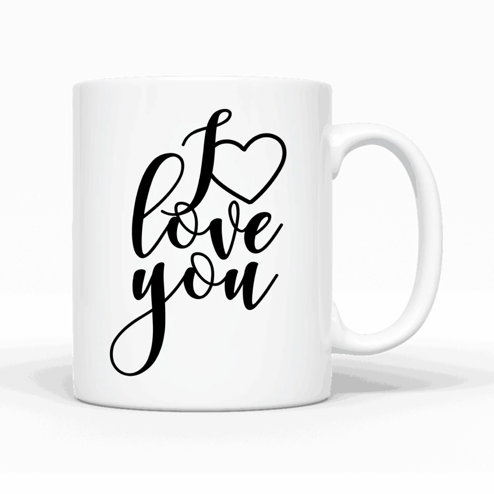 Couple assis sous un arbre - Mug personnalisé