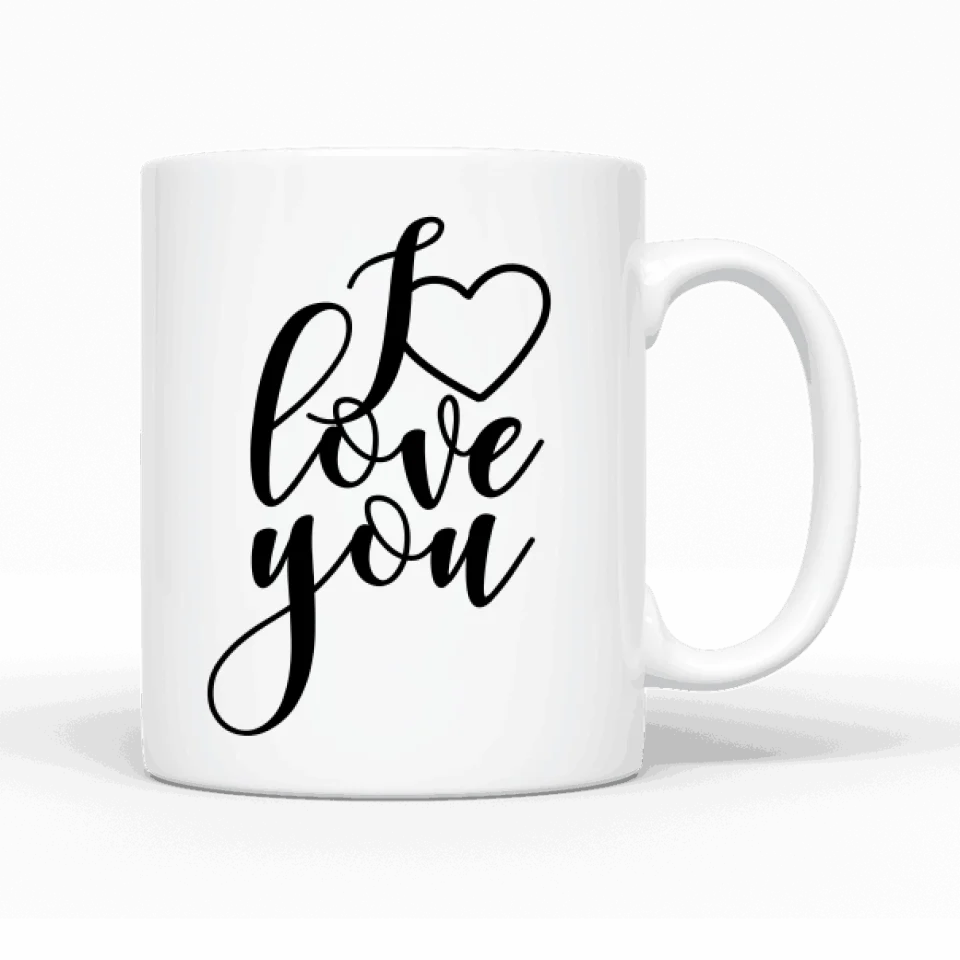 Design du couple - Mug personnalisé