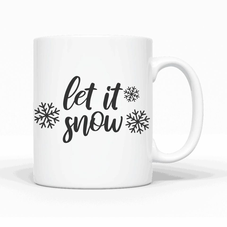 Maman et fille (édition de Noël) - Mug personnalisé