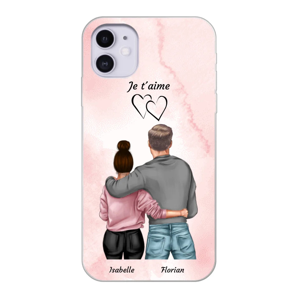 Queen et King - Coque de téléphone personnalisable
