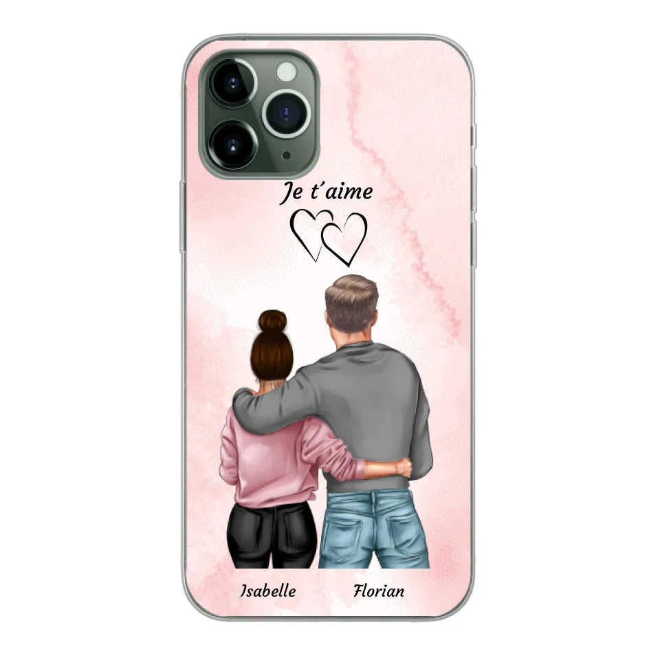 Queen et King - Coque de téléphone personnalisable