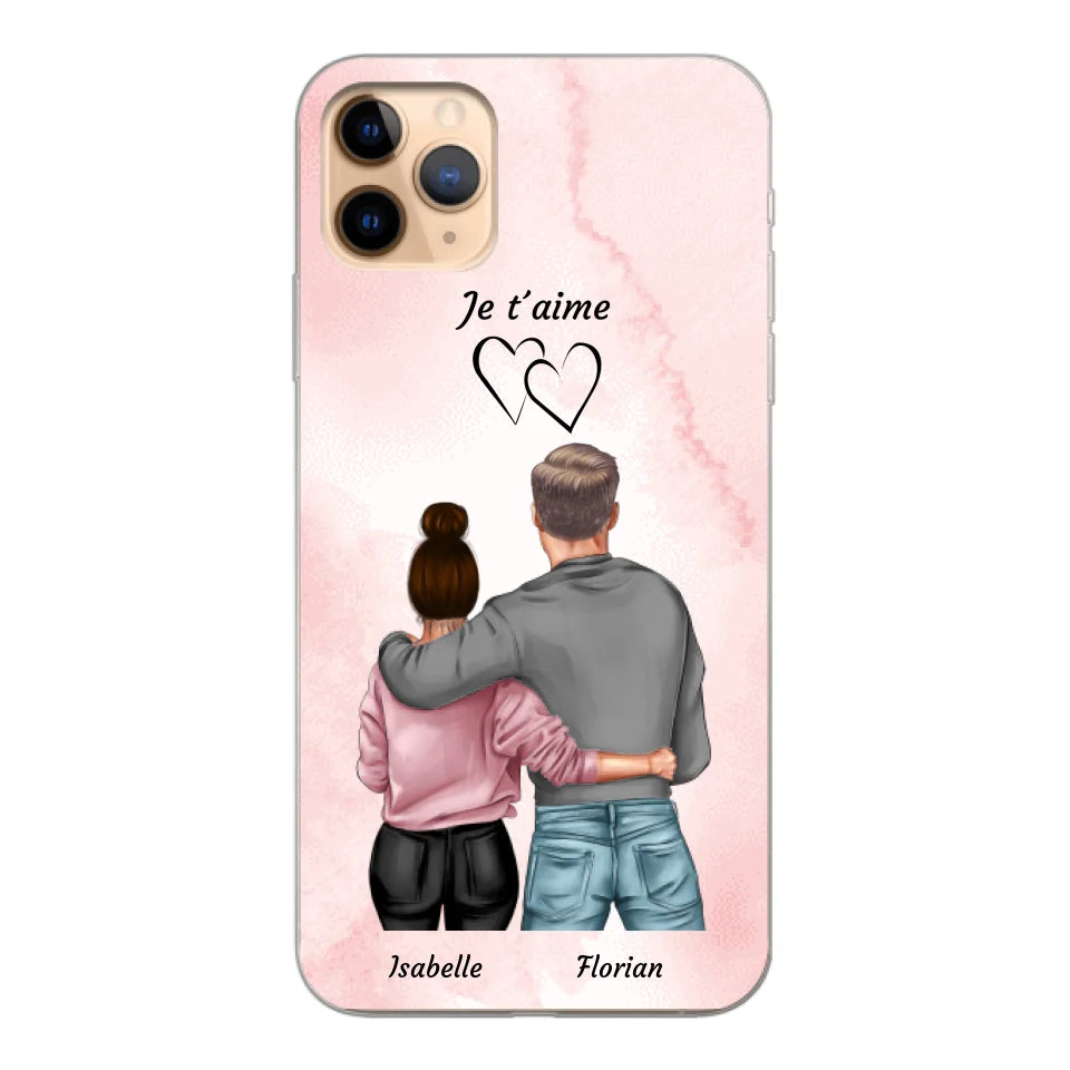 Queen et King - Coque de téléphone personnalisable