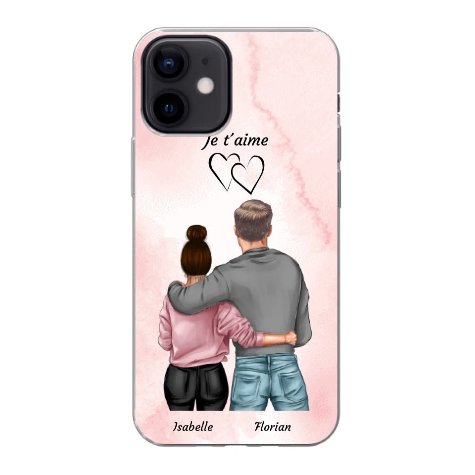 Queen et King - Coque de téléphone personnalisable