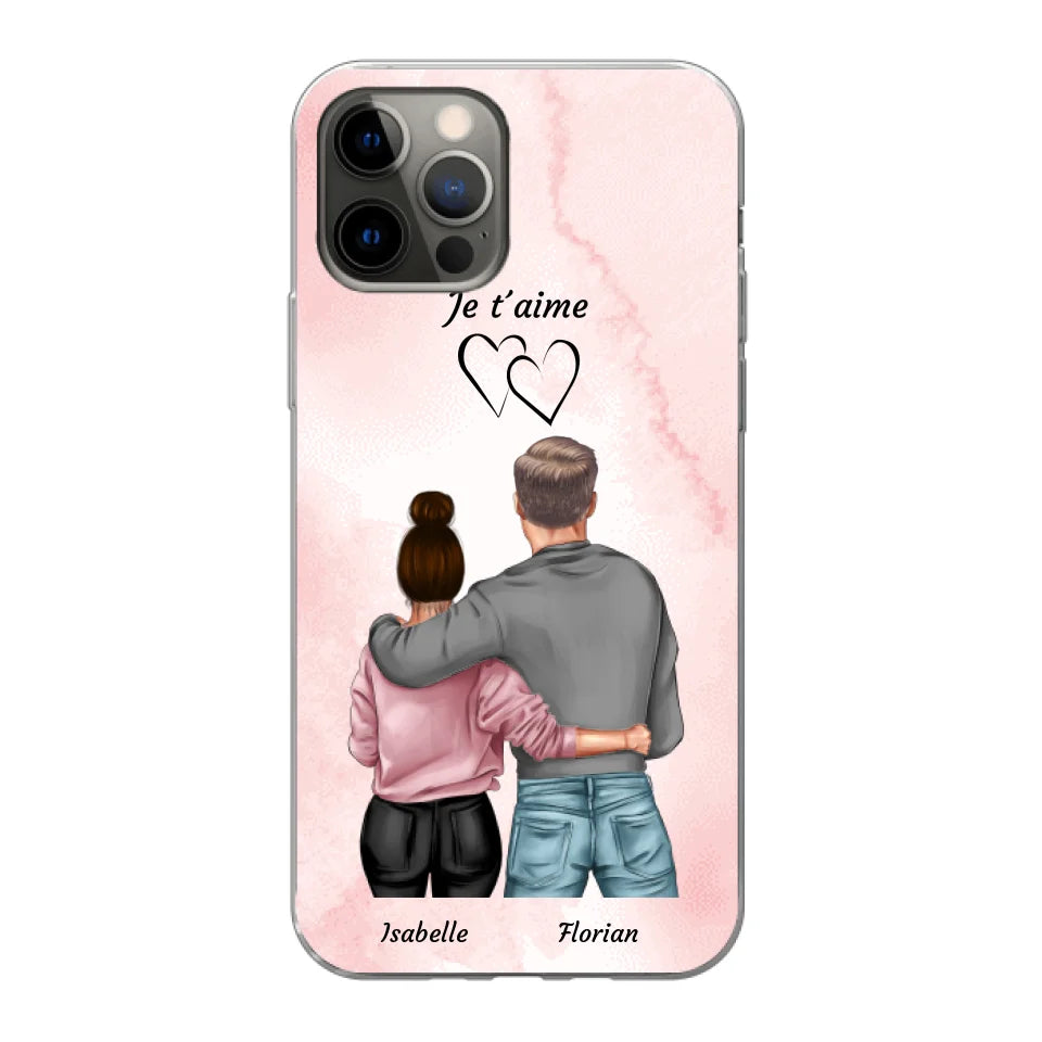 Queen et King - Coque de téléphone personnalisable