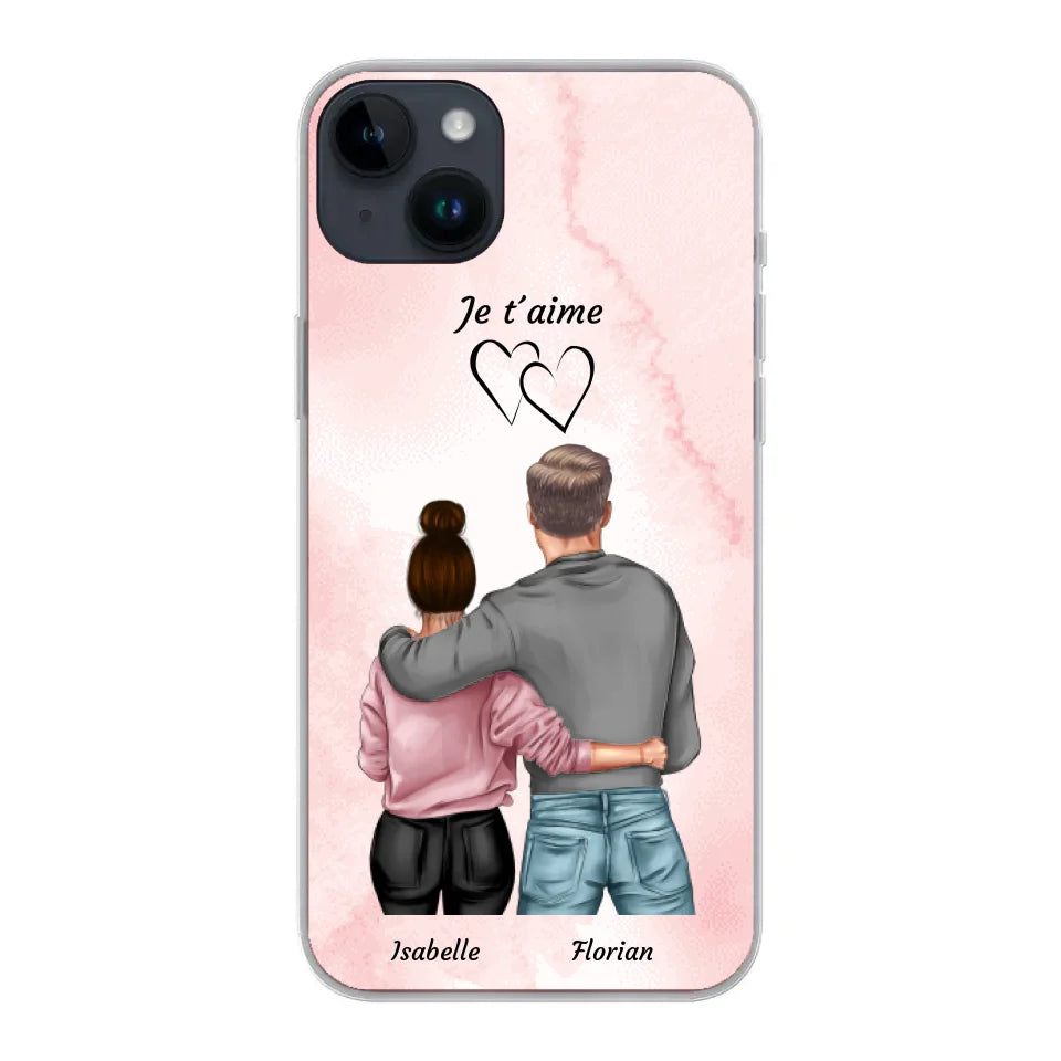 Queen et King - Coque de téléphone personnalisable