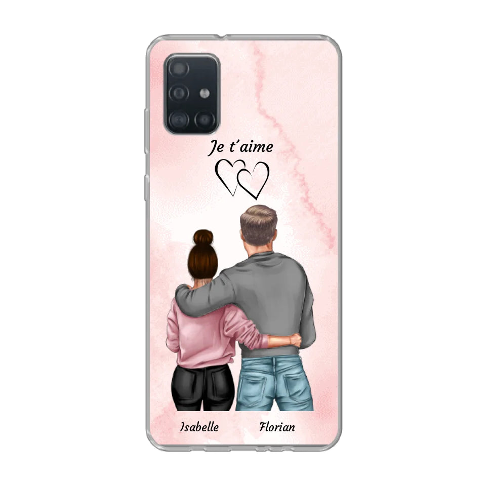 Queen et King - Coque de téléphone personnalisable