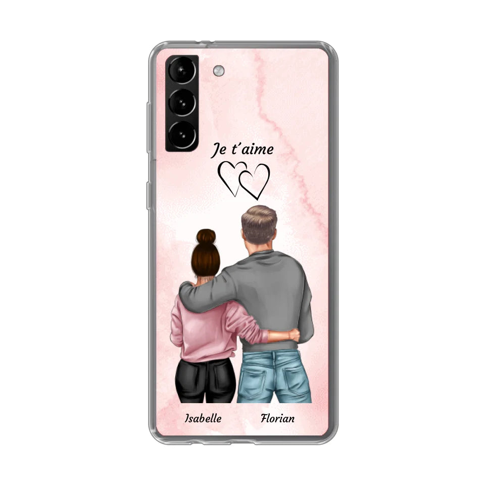Queen et King - Coque de téléphone personnalisable