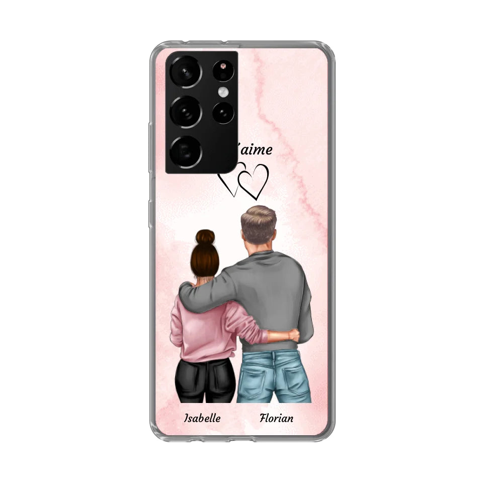 Queen et King - Coque de téléphone personnalisable