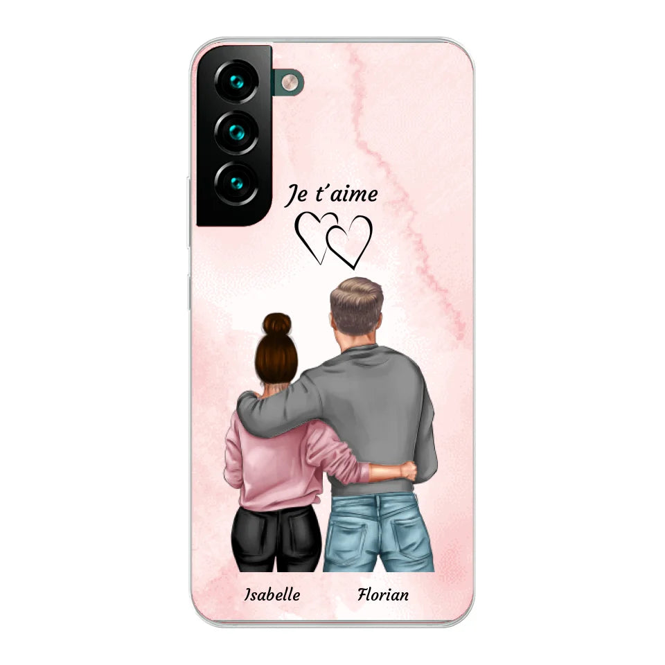 Queen et King - Coque de téléphone personnalisable