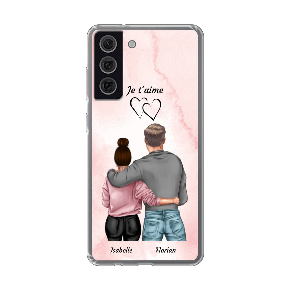 Queen et King - Coque de téléphone personnalisable