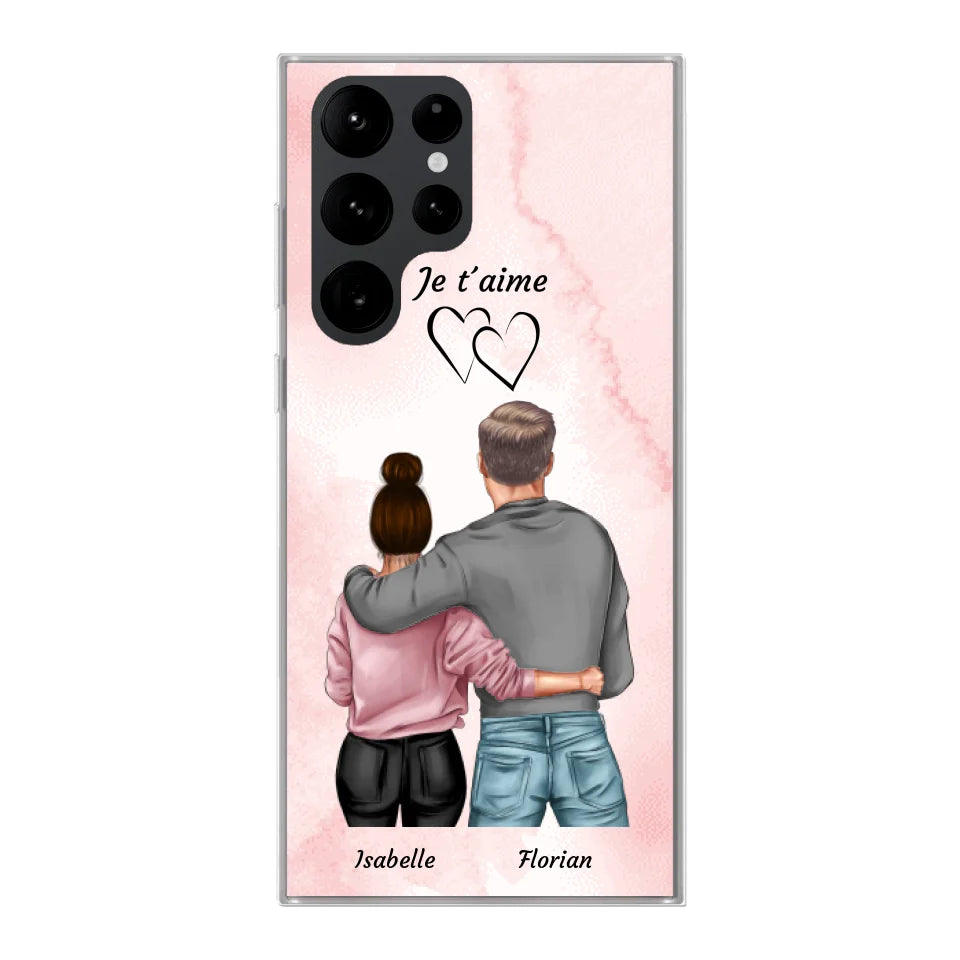 Queen et King - Coque de téléphone personnalisable