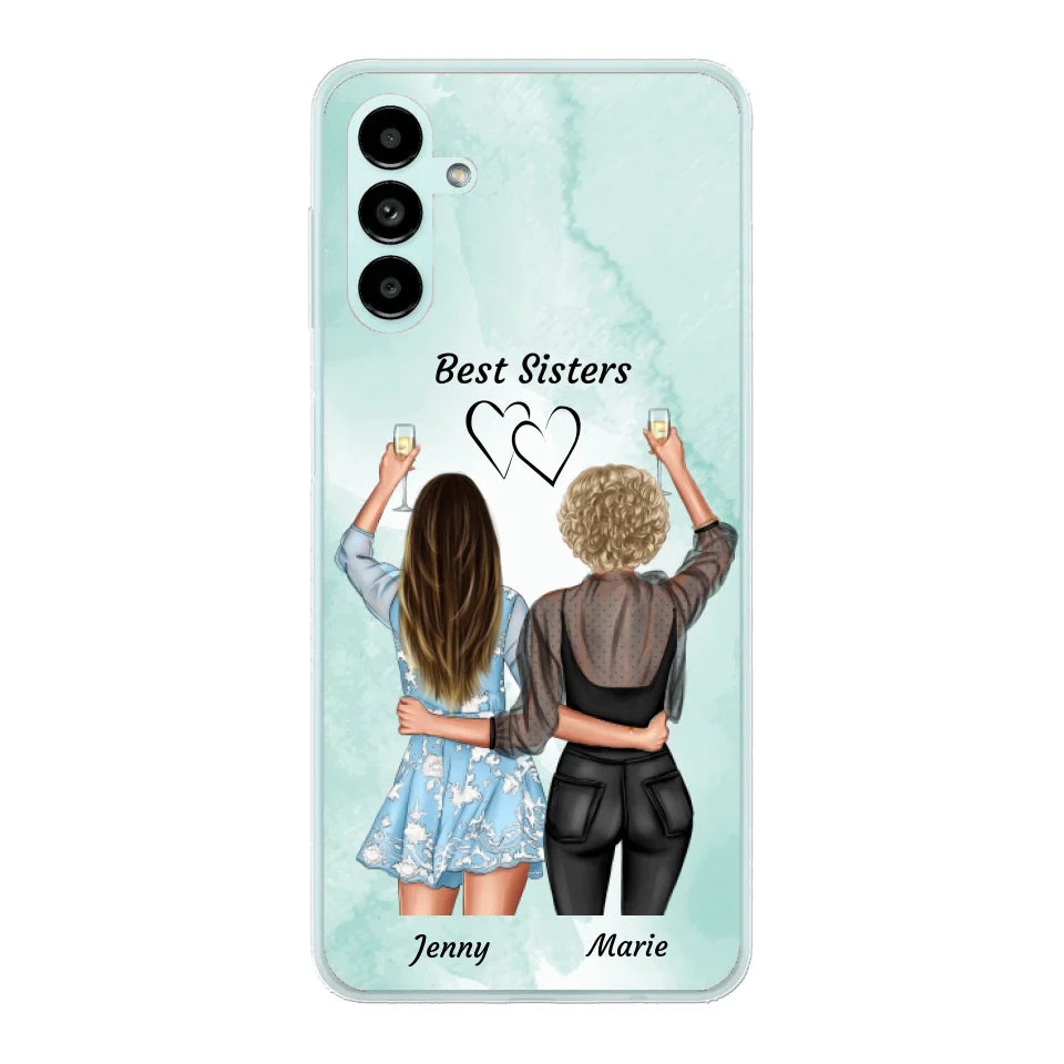 Amies fêtardes - Coque de téléphone personnalisable