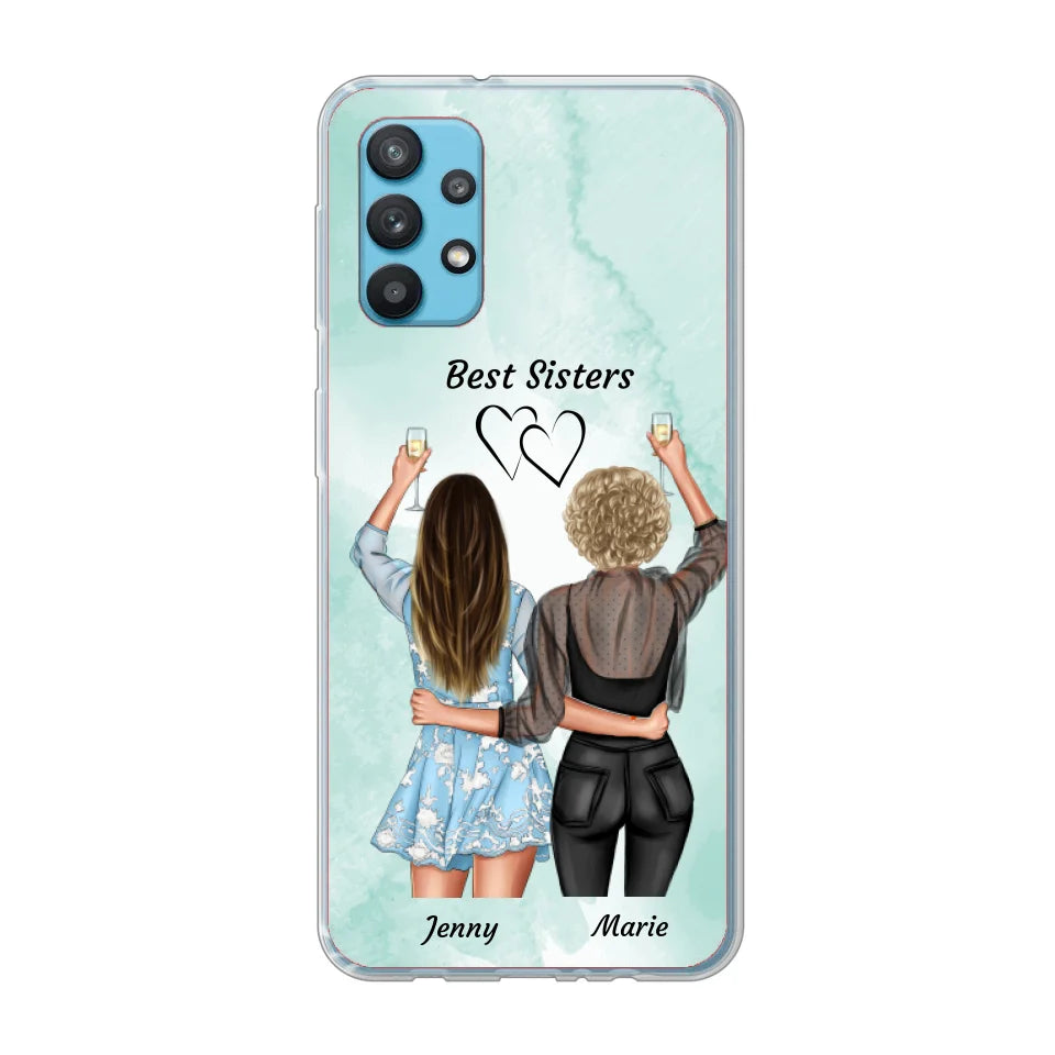 Amies fêtardes - Coque de téléphone personnalisable