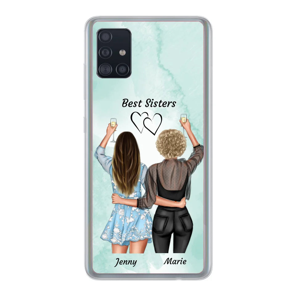 Amies fêtardes - Coque de téléphone personnalisable