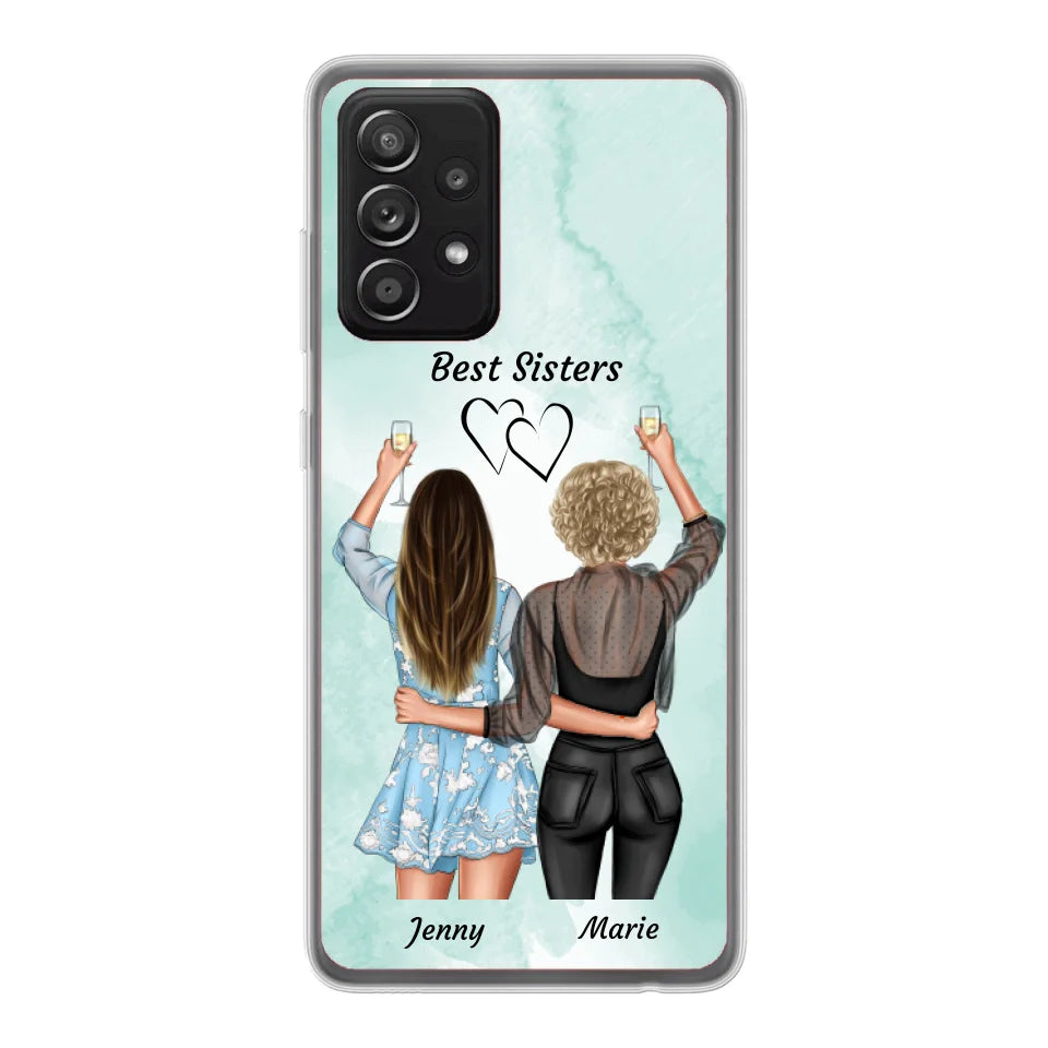 Amies fêtardes - Coque de téléphone personnalisable