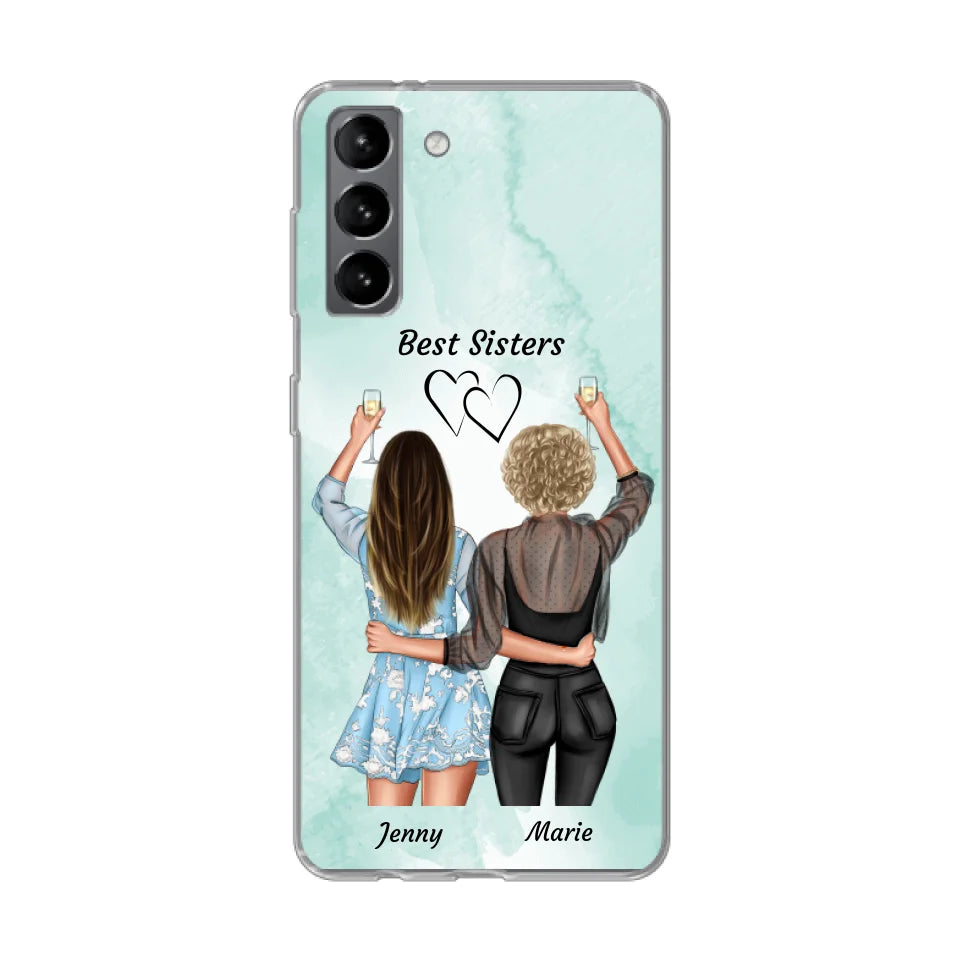 Amies fêtardes - Coque de téléphone personnalisable