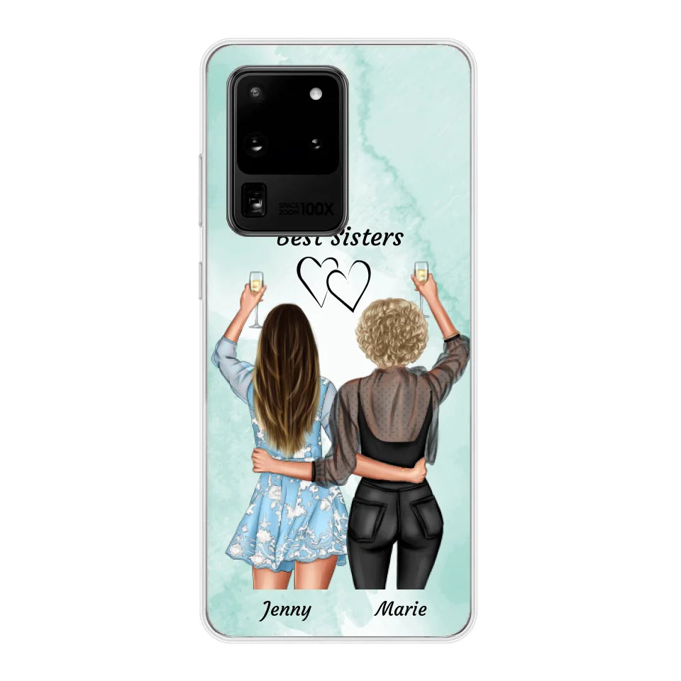 Amies fêtardes - Coque de téléphone personnalisable