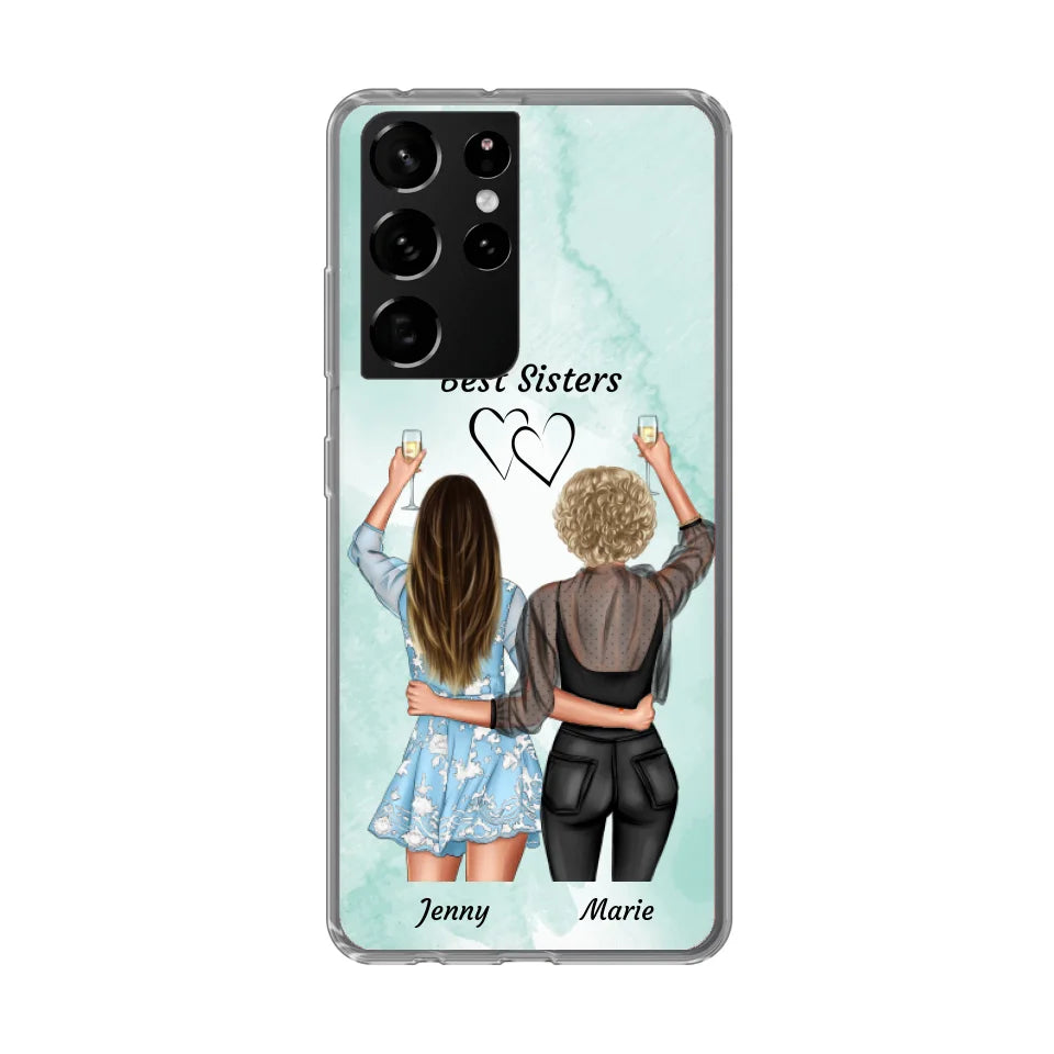Amies fêtardes - Coque de téléphone personnalisable