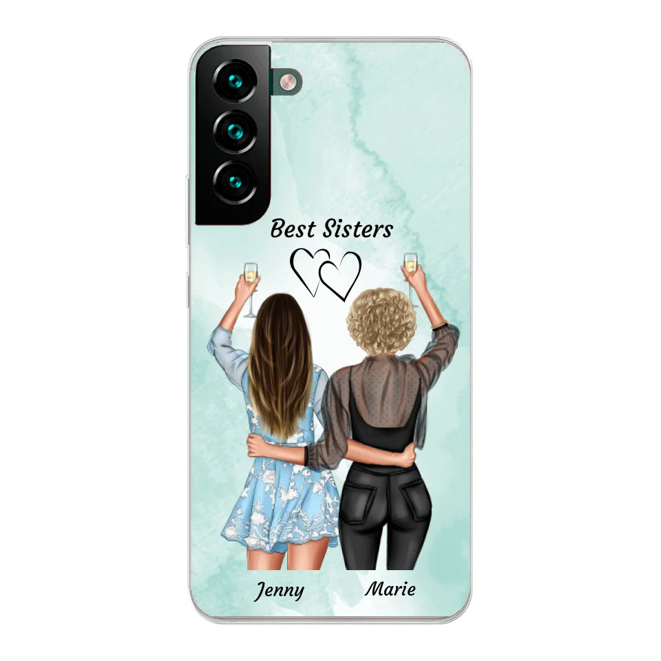 Amies fêtardes - Coque de téléphone personnalisable