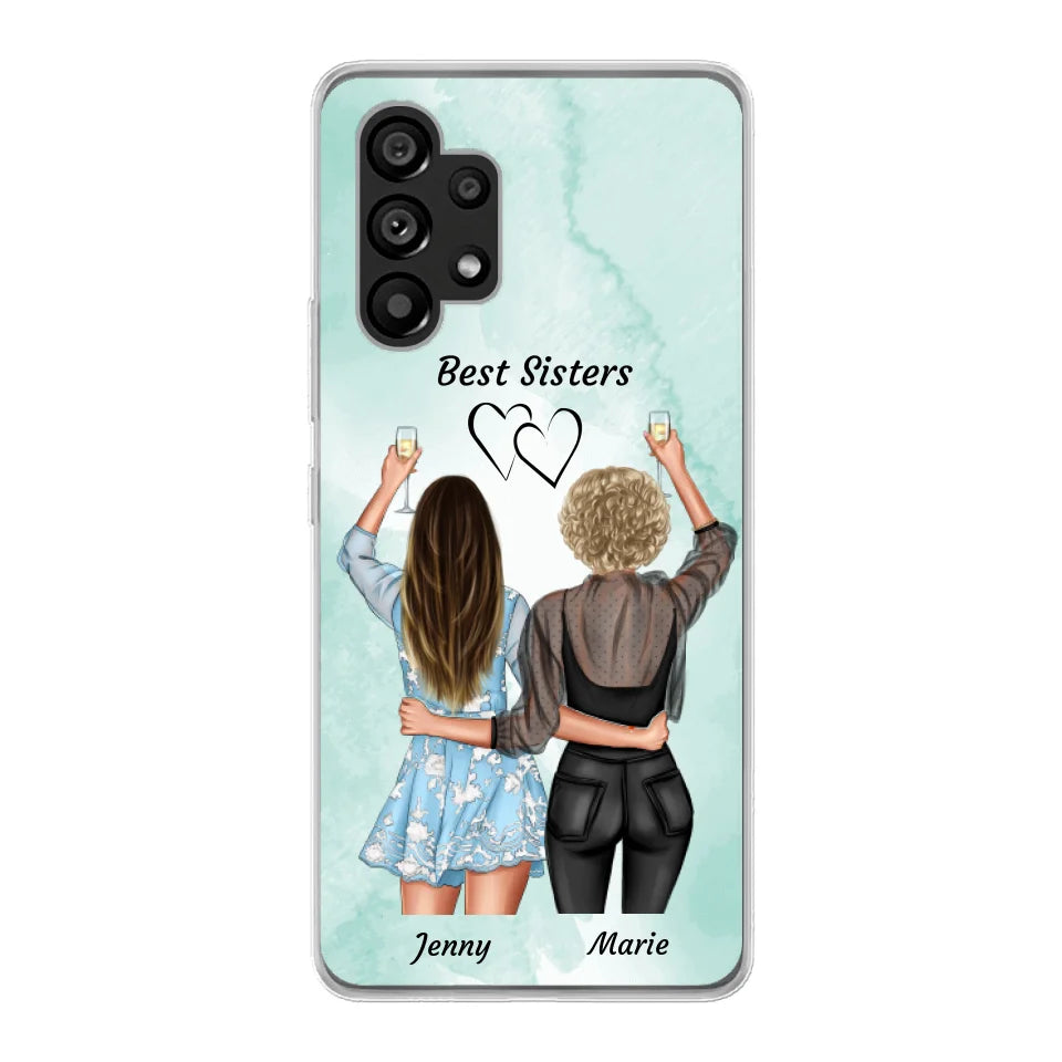 Amies fêtardes - Coque de téléphone personnalisable