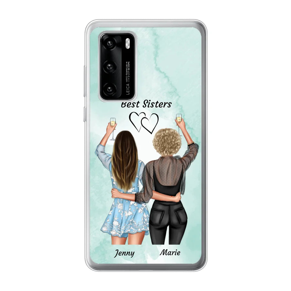 Amies fêtardes - Coque de téléphone personnalisable