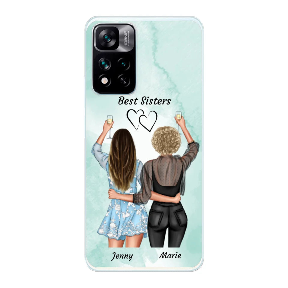 Amies fêtardes - Coque de téléphone personnalisable