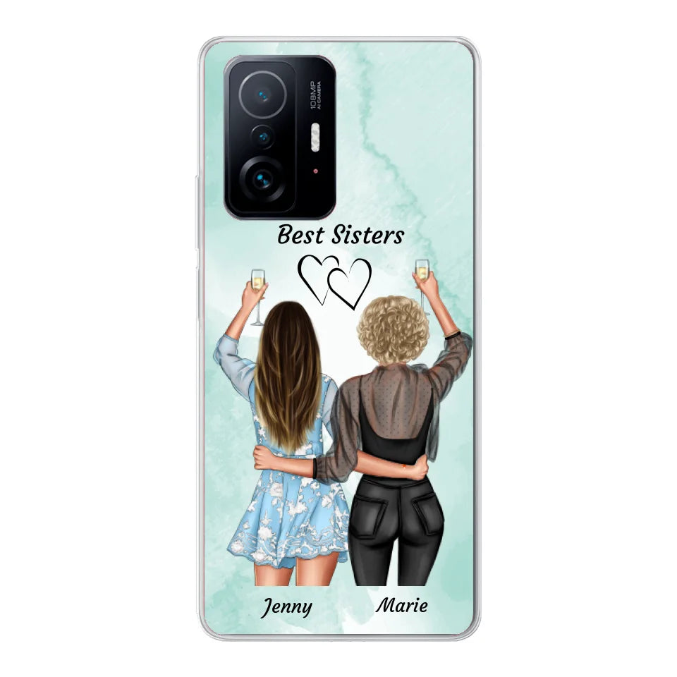 Amies fêtardes - Coque de téléphone personnalisable