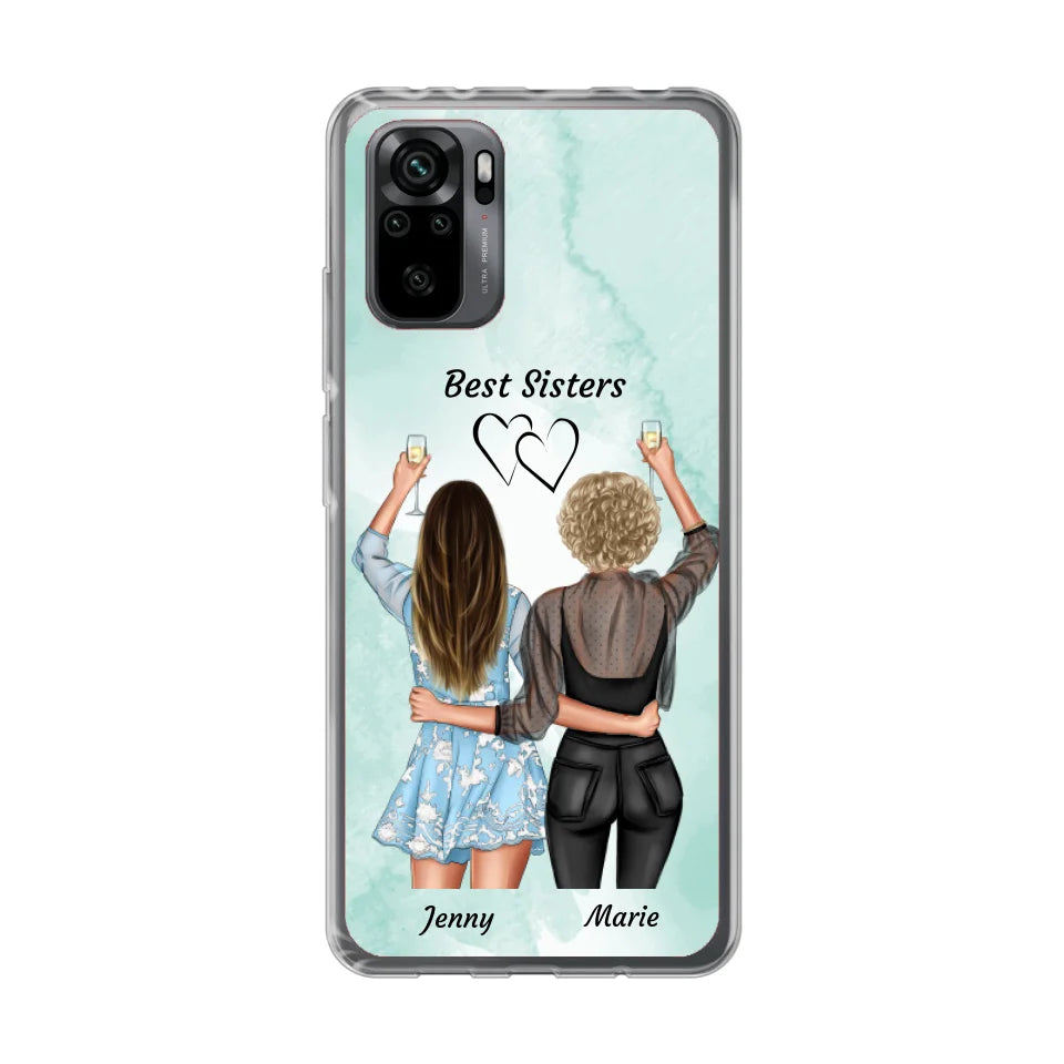 Amies fêtardes - Coque de téléphone personnalisable