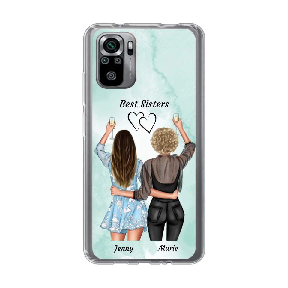 Amies fêtardes - Coque de téléphone personnalisable