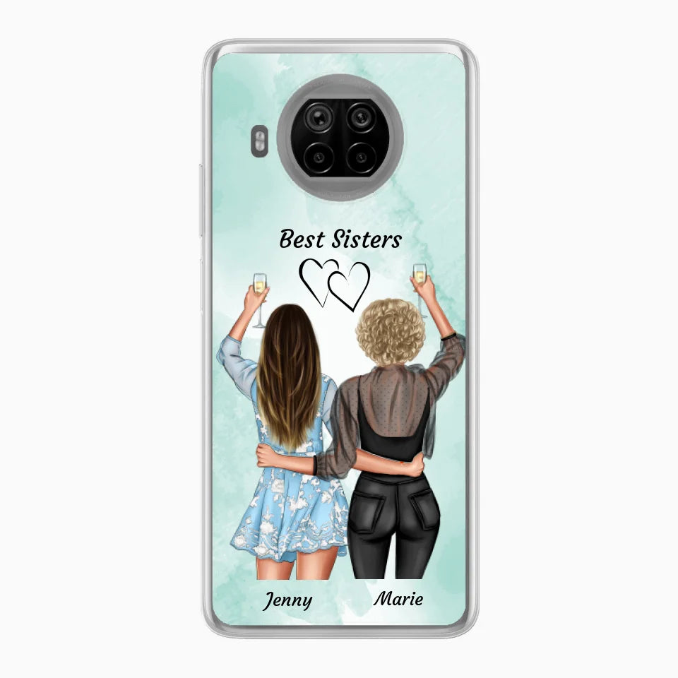 Amies fêtardes - Coque de téléphone personnalisable