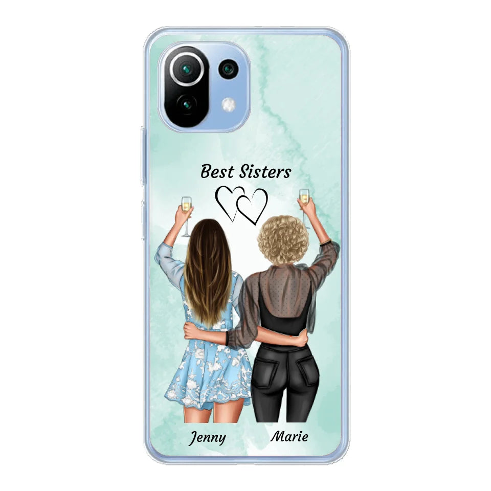 Amies fêtardes - Coque de téléphone personnalisable