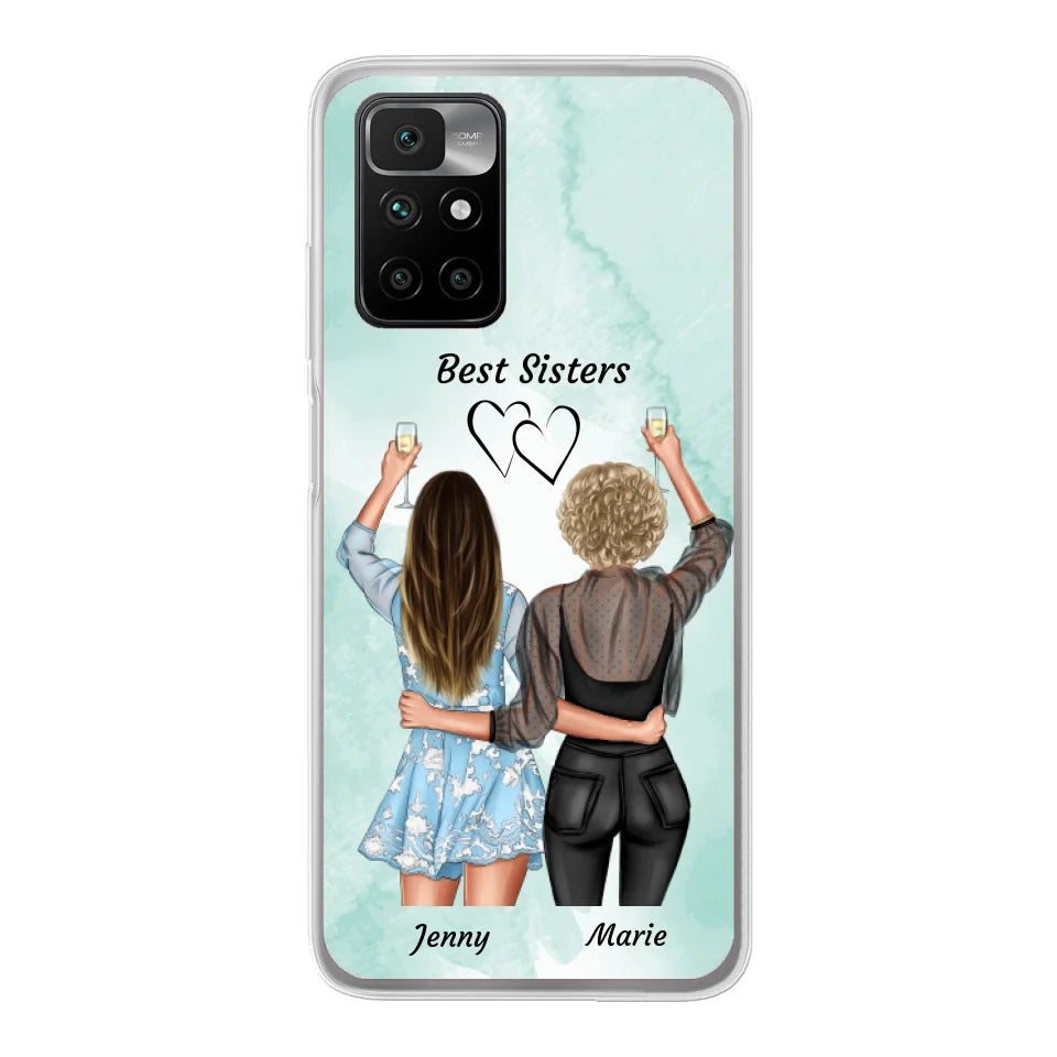 Amies fêtardes - Coque de téléphone personnalisable