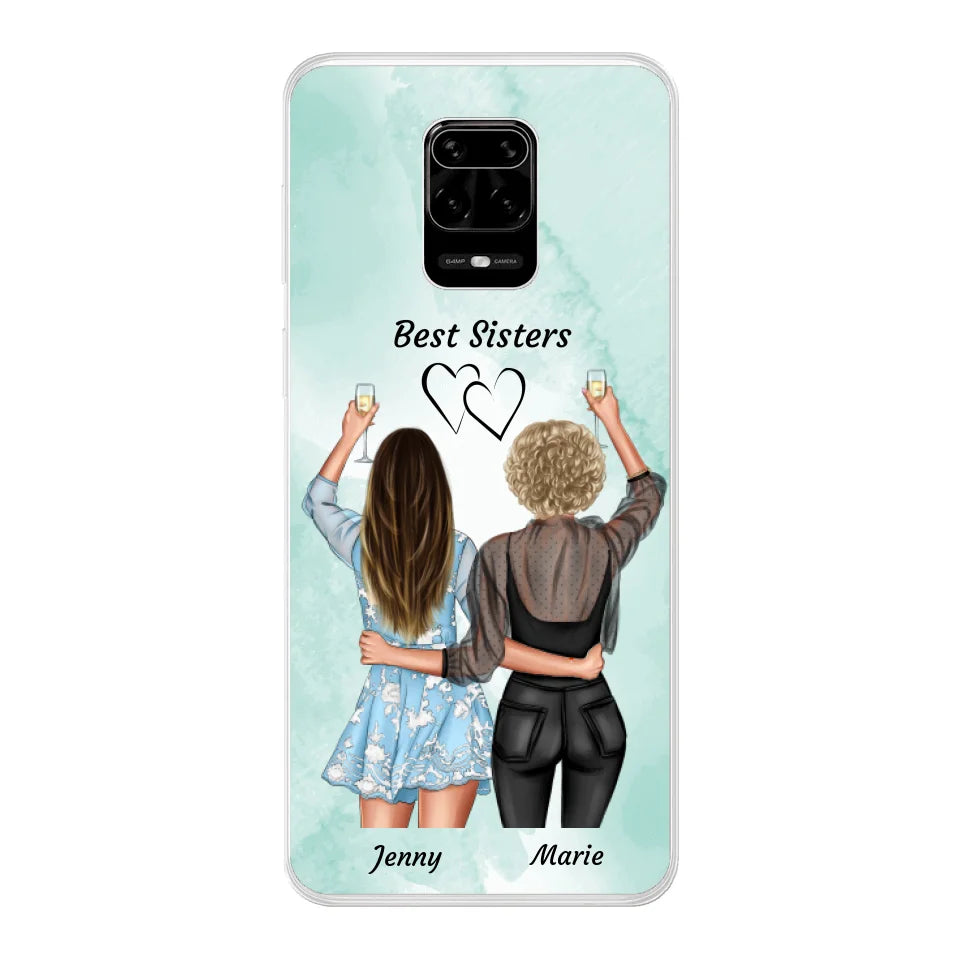 Amies fêtardes - Coque de téléphone personnalisable