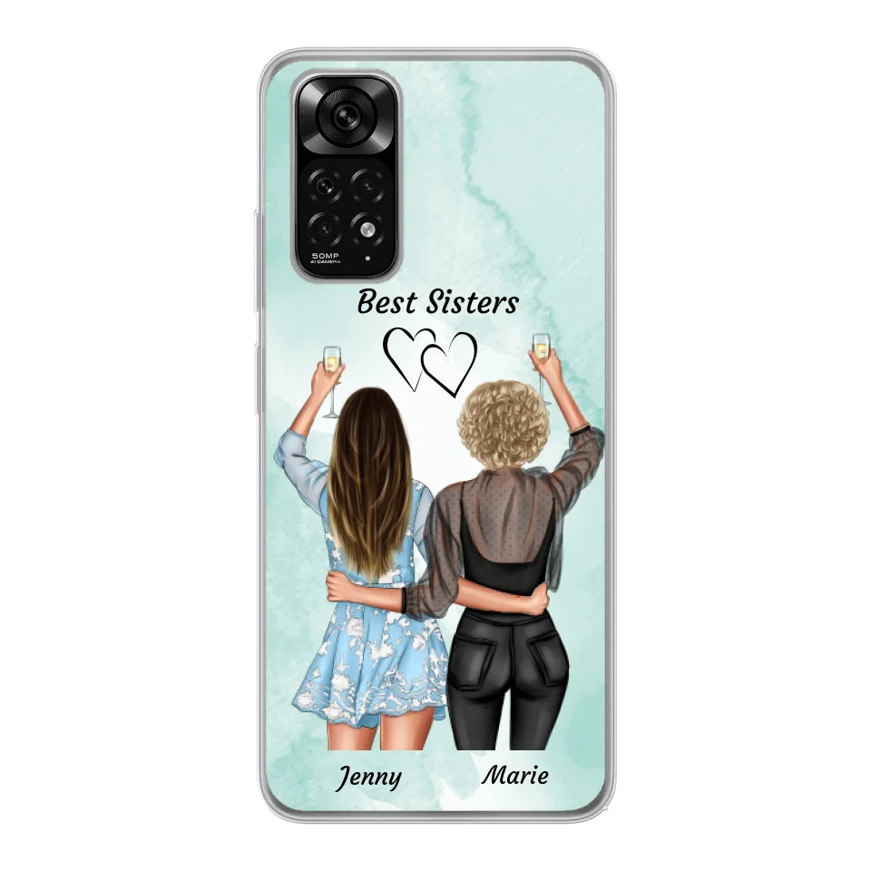 Amies fêtardes - Coque de téléphone personnalisable