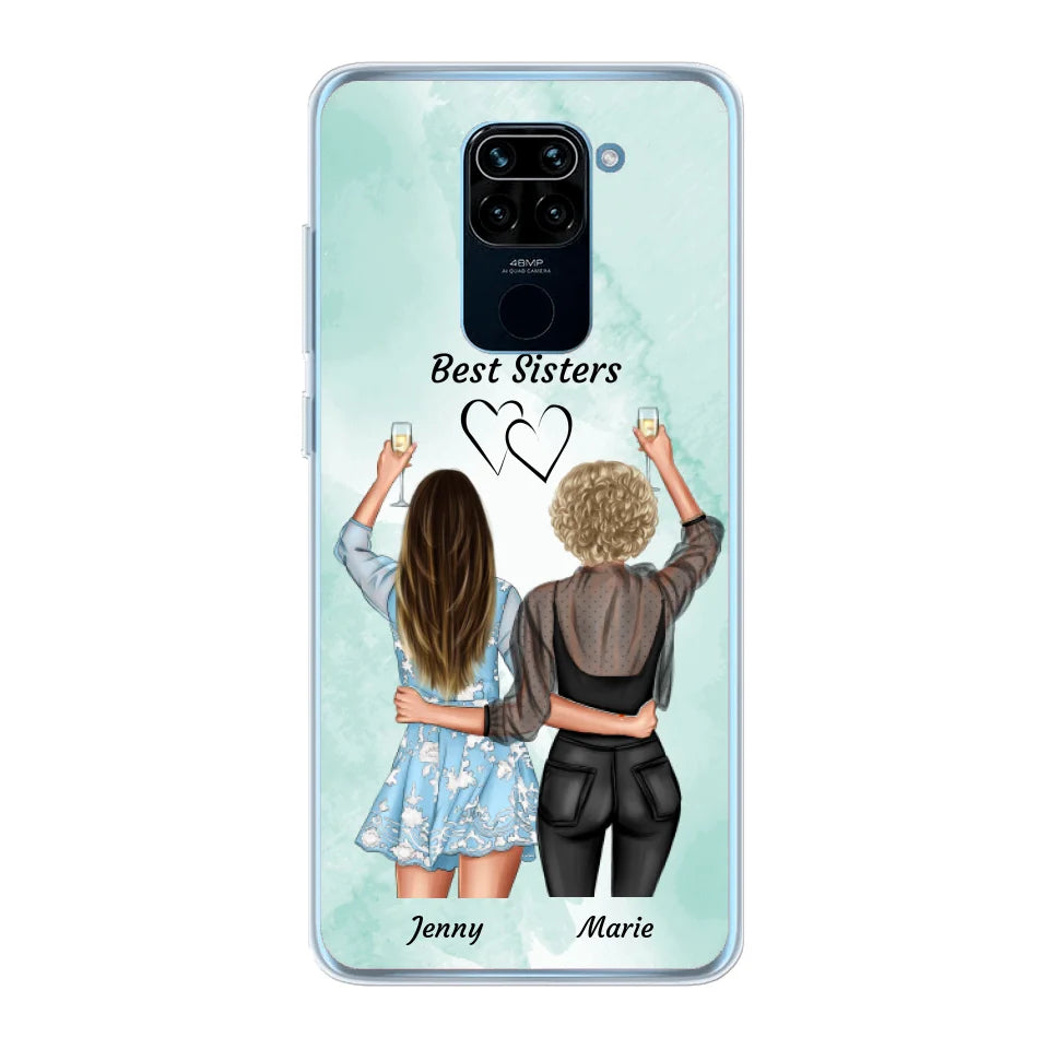 Amies fêtardes - Coque de téléphone personnalisable