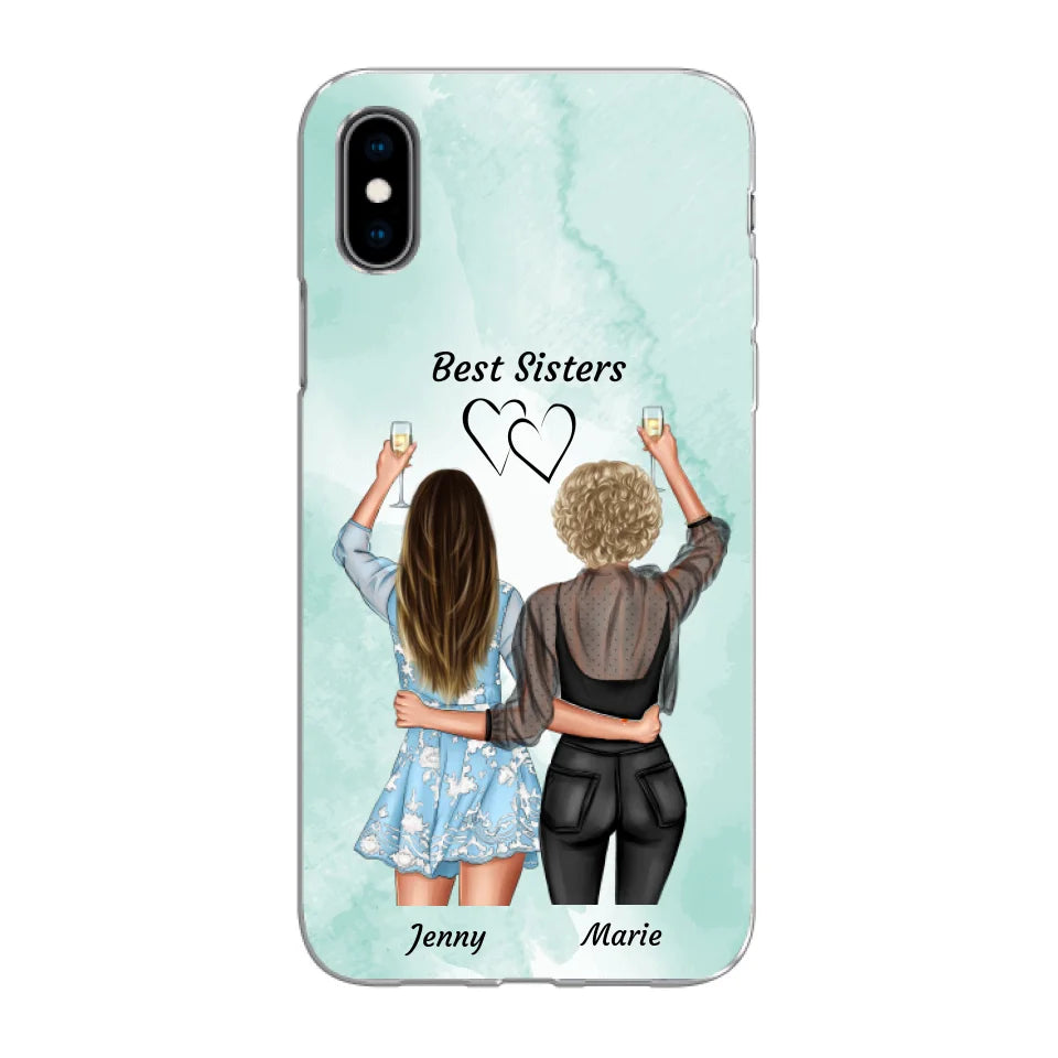 Amies fêtardes - Coque de téléphone personnalisable