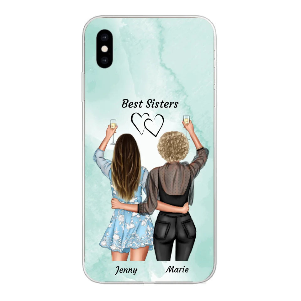 Amies fêtardes - Coque de téléphone personnalisable