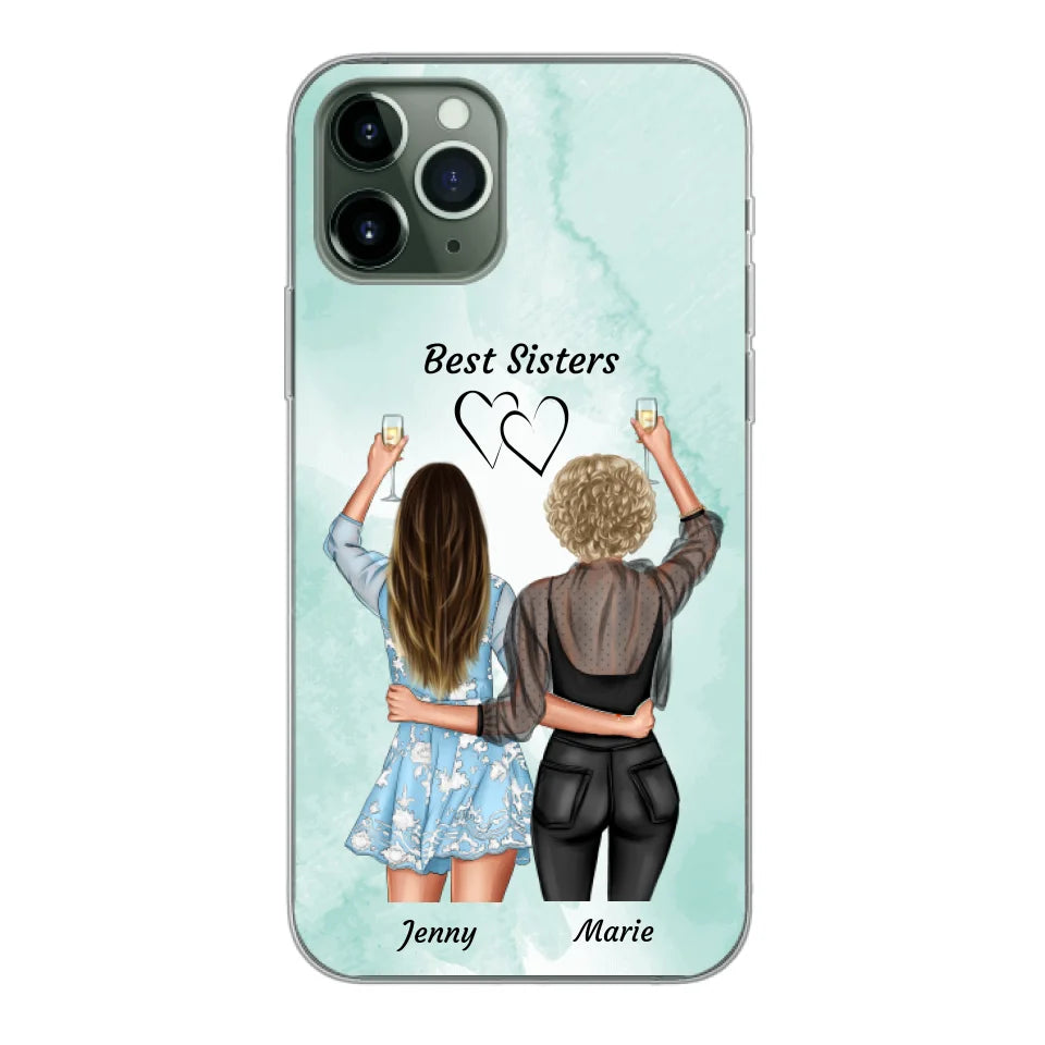 Amies fêtardes - Coque de téléphone personnalisable
