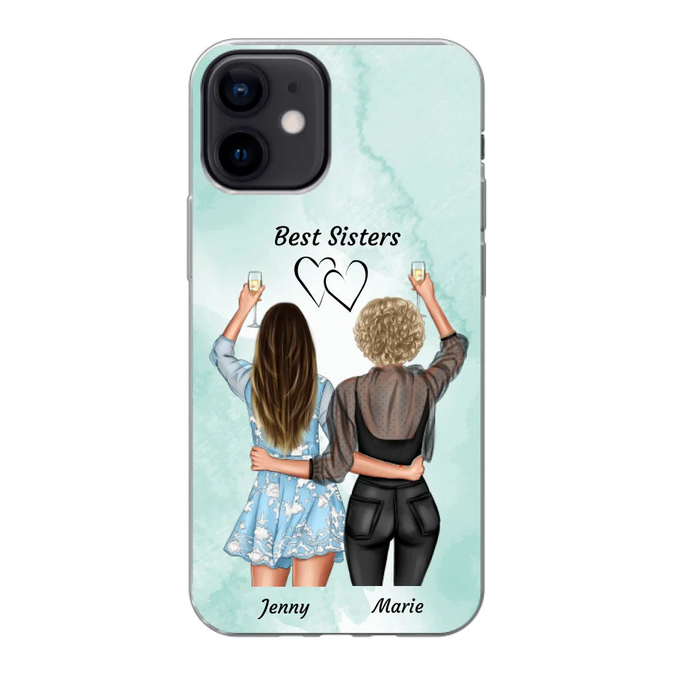 Amies fêtardes - Coque de téléphone personnalisable