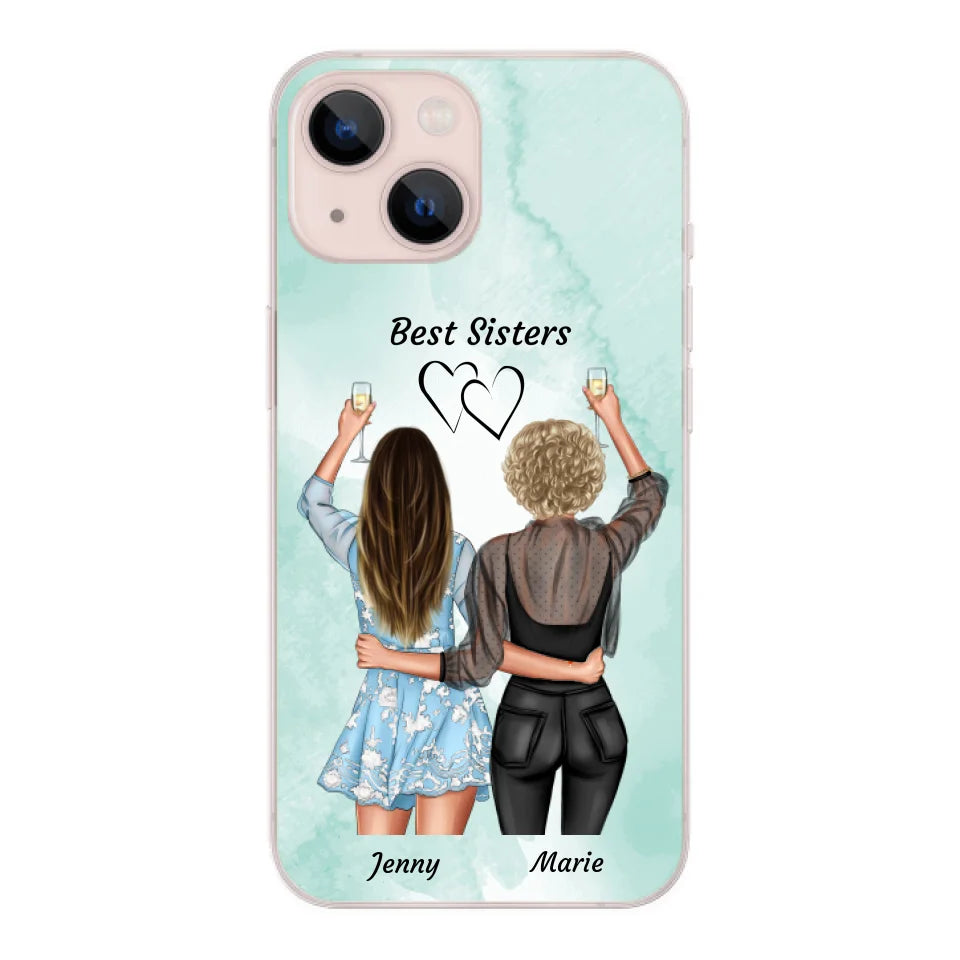 Amies fêtardes - Coque de téléphone personnalisable