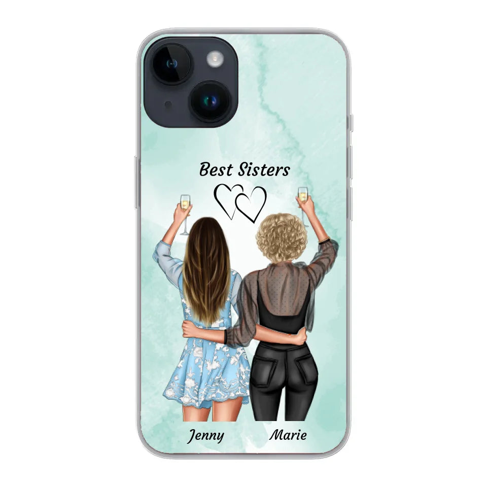 Amies fêtardes - Coque de téléphone personnalisable