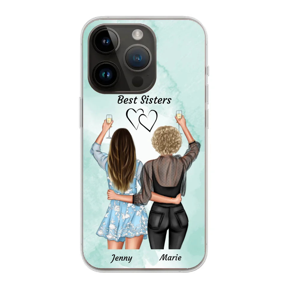 Amies fêtardes - Coque de téléphone personnalisable