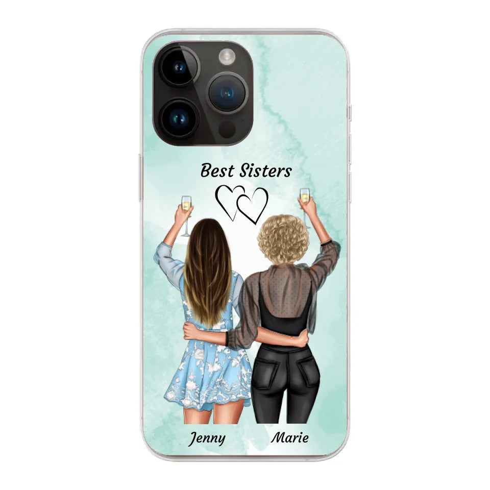 Amies fêtardes - Coque de téléphone personnalisable