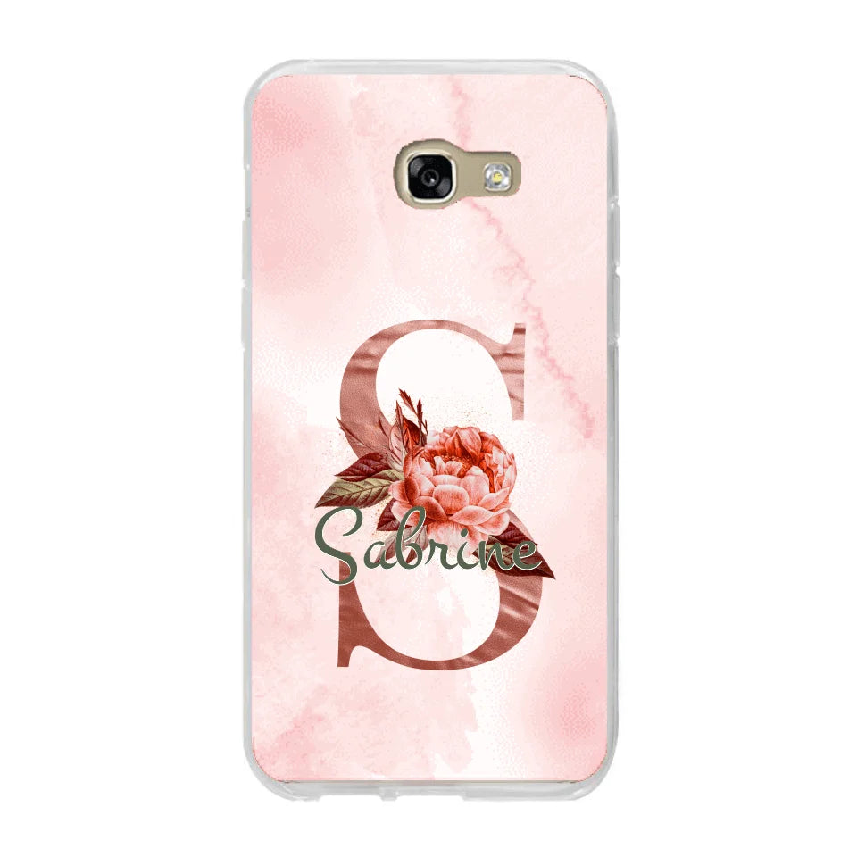 THÈME LETTRES ÉDITION ROSE - Coque de téléphone personnalisable