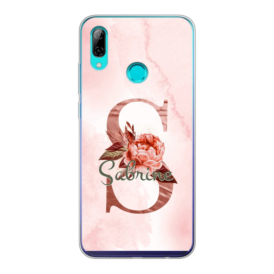 THÈME LETTRES ÉDITION ROSE - Coque de téléphone personnalisable