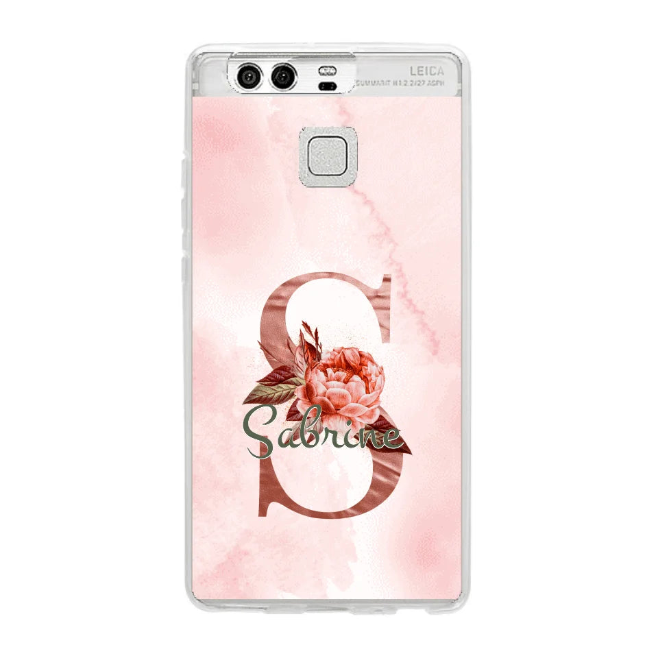THÈME LETTRES ÉDITION ROSE - Coque de téléphone personnalisable