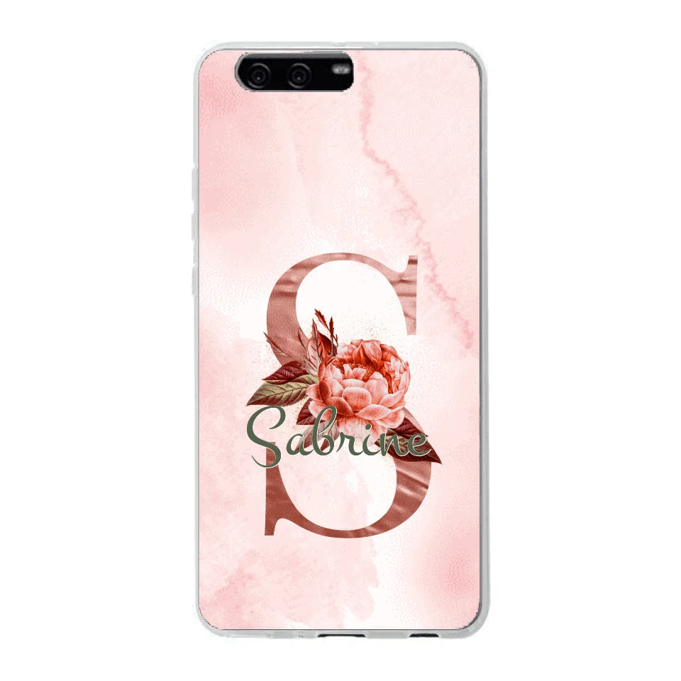 THÈME LETTRES ÉDITION ROSE - Coque de téléphone personnalisable