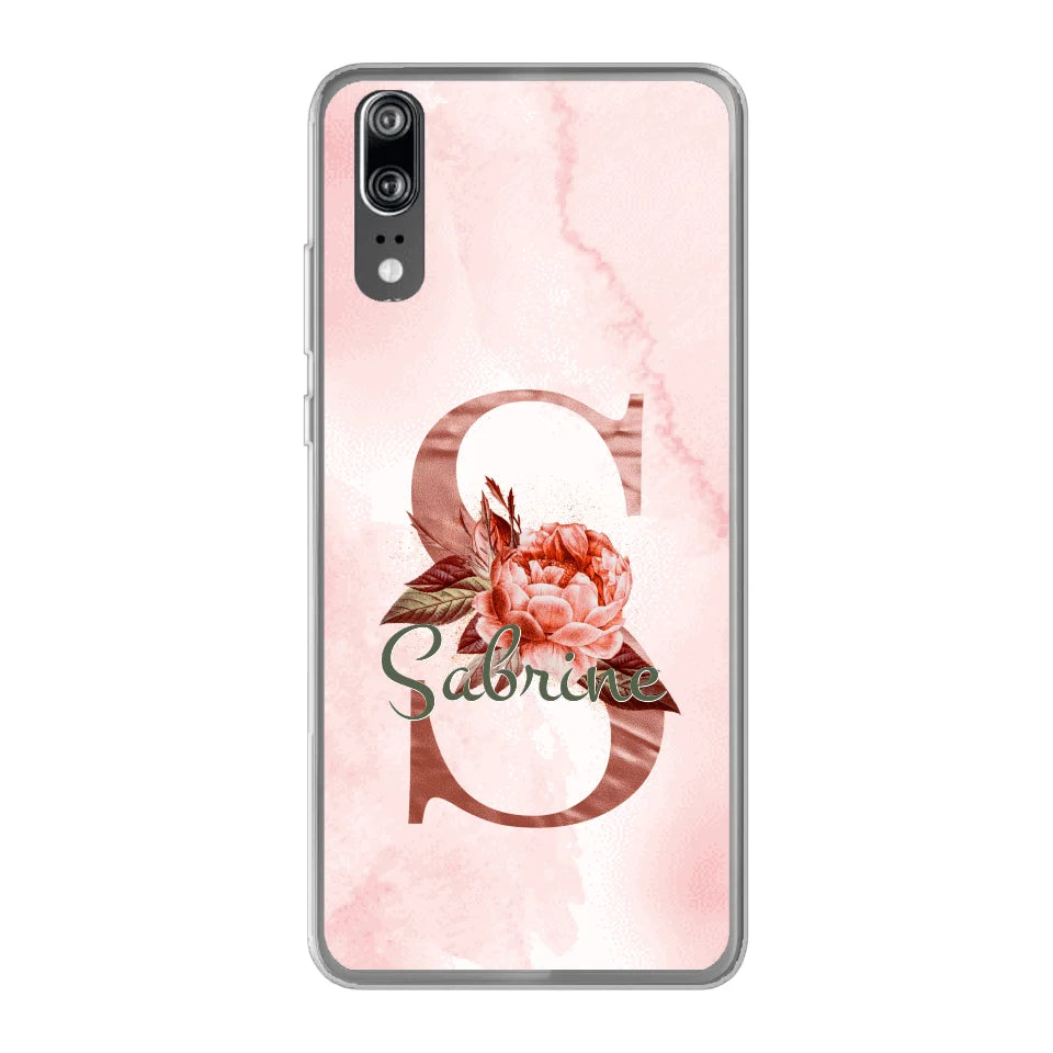 THÈME LETTRES ÉDITION ROSE - Coque de téléphone personnalisable