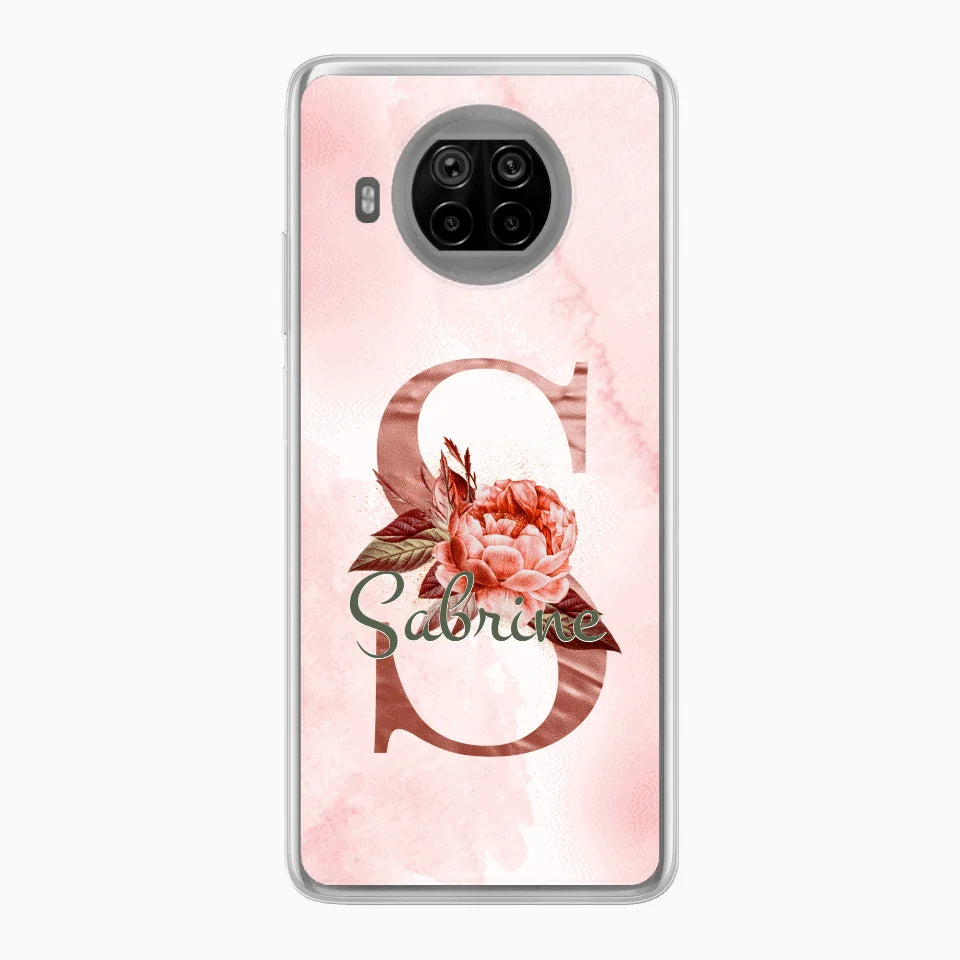 THÈME LETTRES ÉDITION ROSE - Coque de téléphone personnalisable