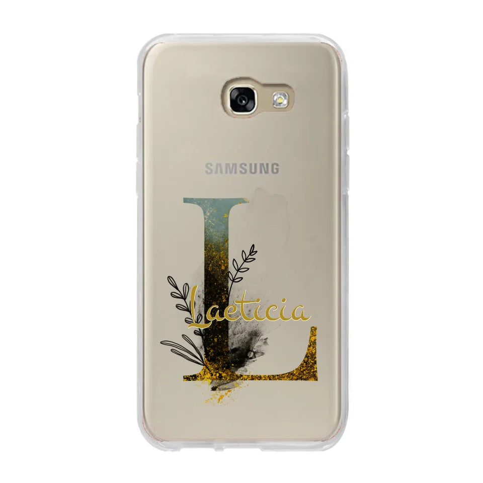 THÈME LETTRES ÉDITION NOIRE - Coque de téléphone personnalisable